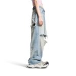 Women’s Cargo Sneaker  in White/grey - Image 8